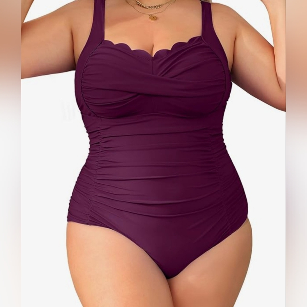 Cupshe One-Piece Tummy Control Swimsuit NWT Size 3X